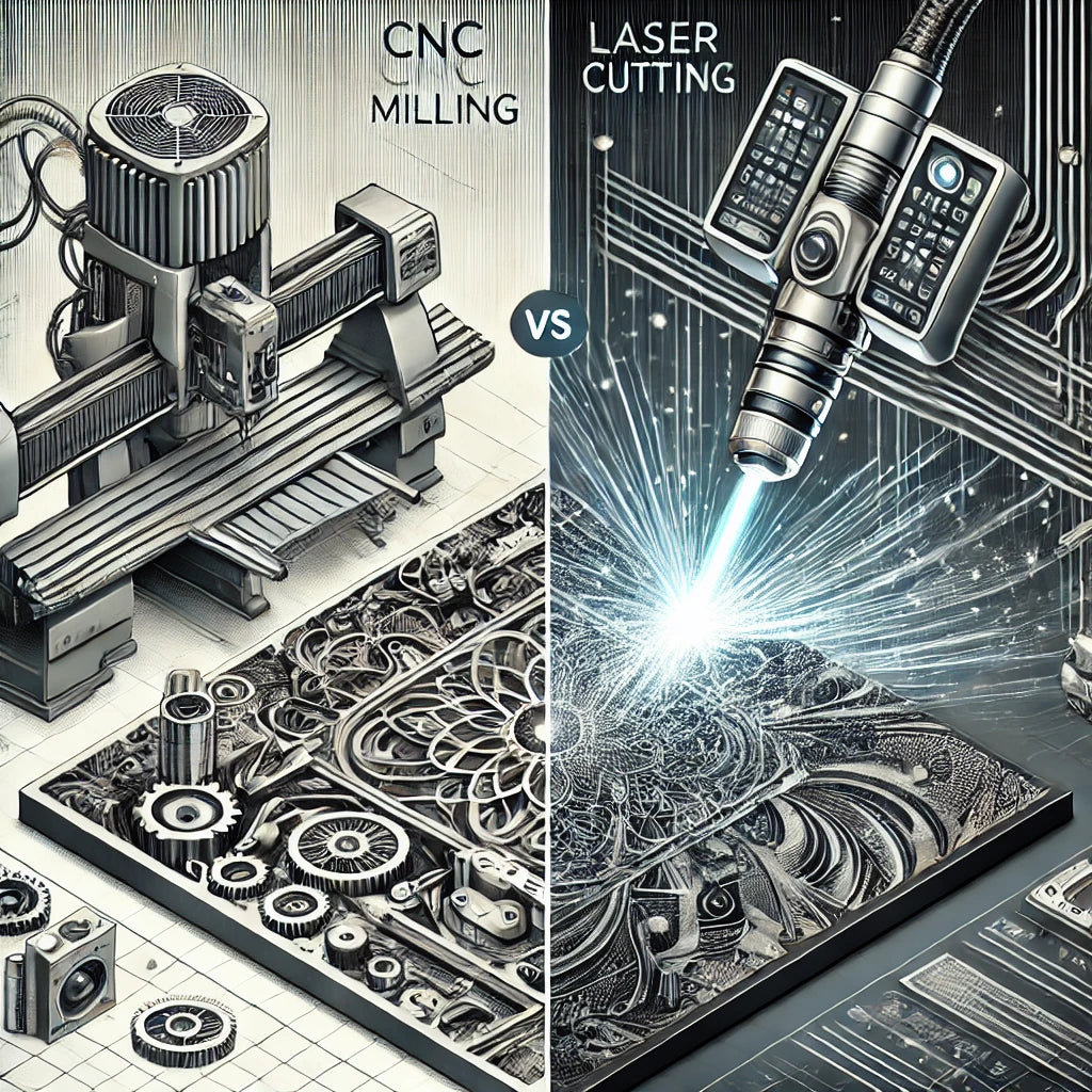 A Comprehensive Guide to CNC Milling vs Laser Cutting: Which Is Right for You?