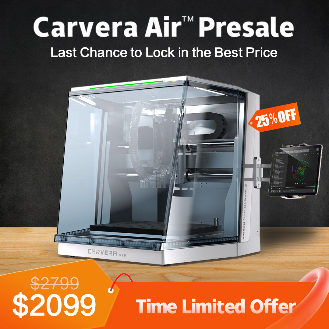 Carvera Air: A Smart and Affordable Desktop CNC Machine